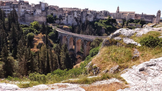 Gravina in Puglia Panorama dal Ponte Madonna della Stella